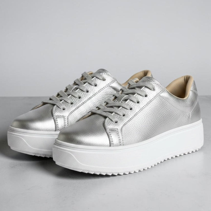 Zapatillas Plata
