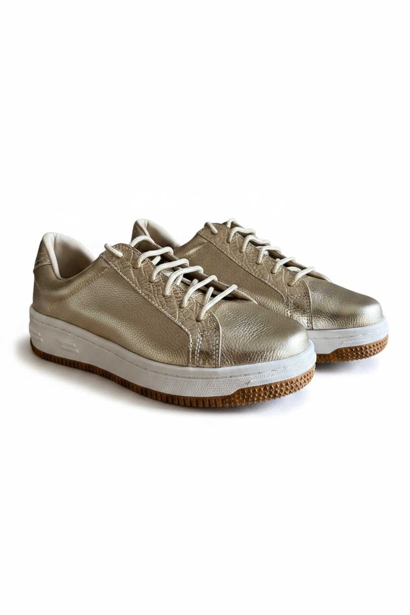 Zapatillas Doradas