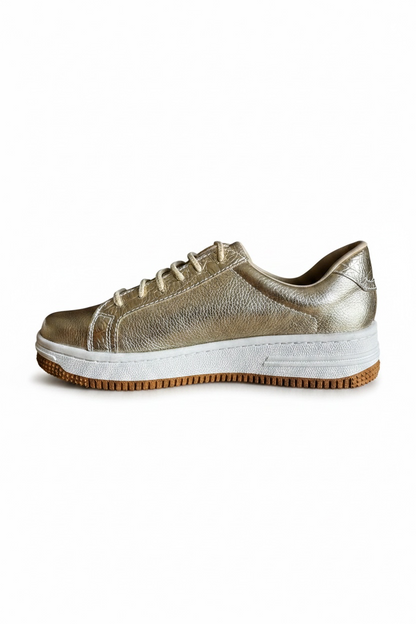 Zapatillas Doradas
